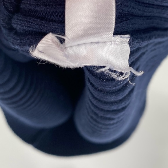 ANTHROPOLOGIE - MAEVE - Rib Knit Sweater Dress - Navy - Picture 9 of 11